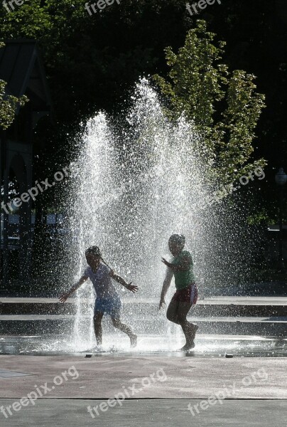 Children Water Fountain Kids Girls