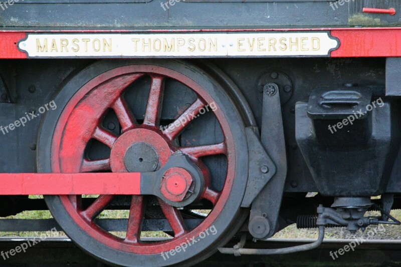 Train Wheel Locomotive Railway Transportation