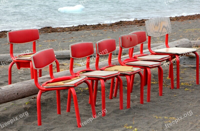 Chairs Spectators Red Free Photos