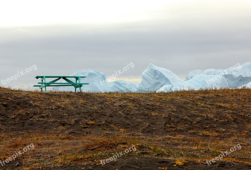 Bench Rest Iceberg Sit Views