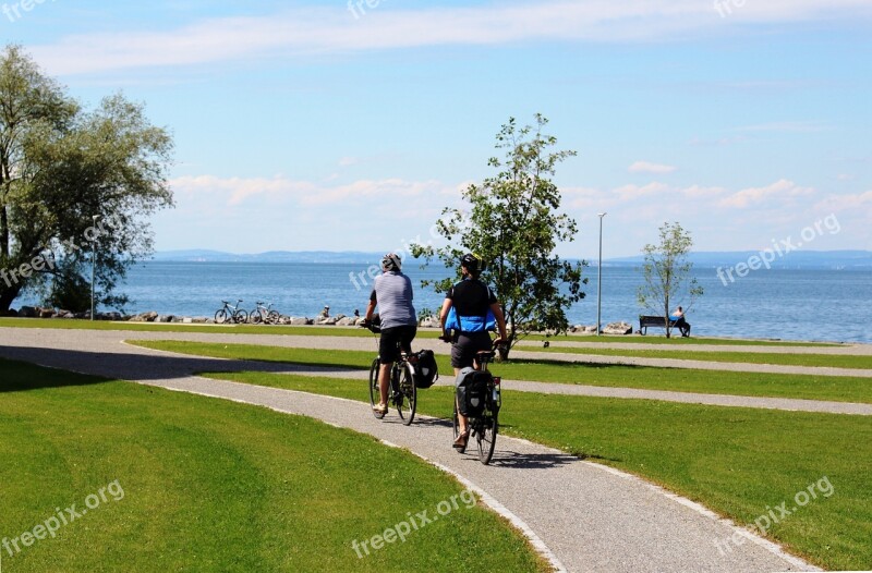 Leisure Cyclists Recovery Healthy Lakeside