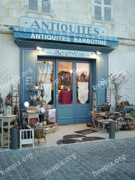 Ile De Ré Shop Antique Free Photos