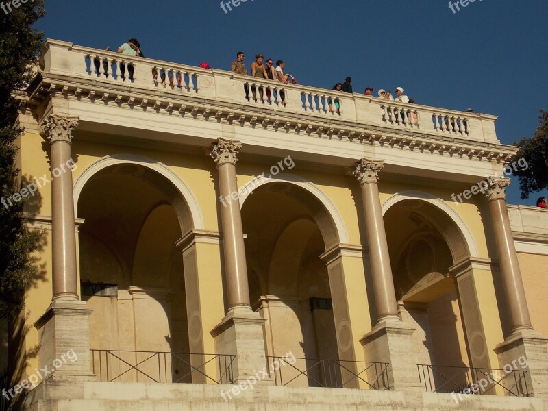 Rome Monument Italy Architecture Columns