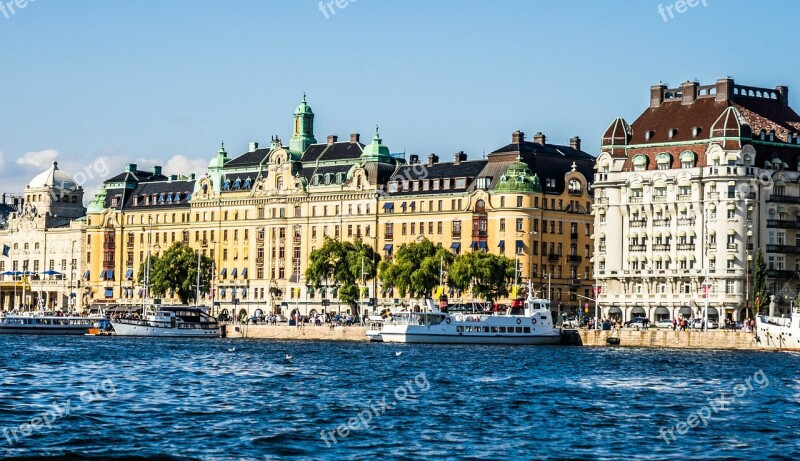 Stockholm Sweden Architecture City Scandinavia