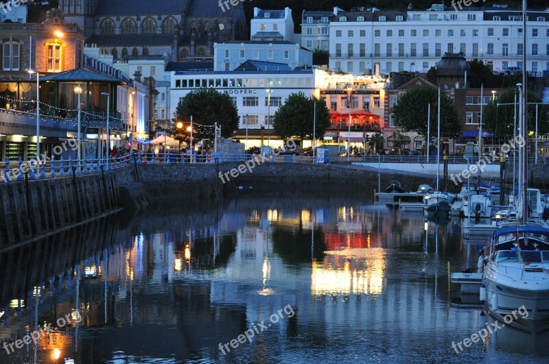 Boats Marina Quayside Harbourside Reflections