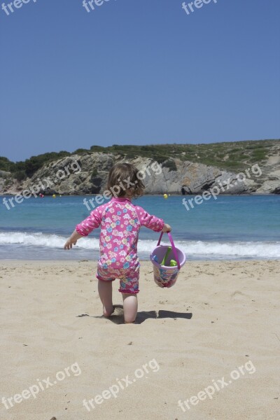 Baby Beach Sand Sand Castle Fun