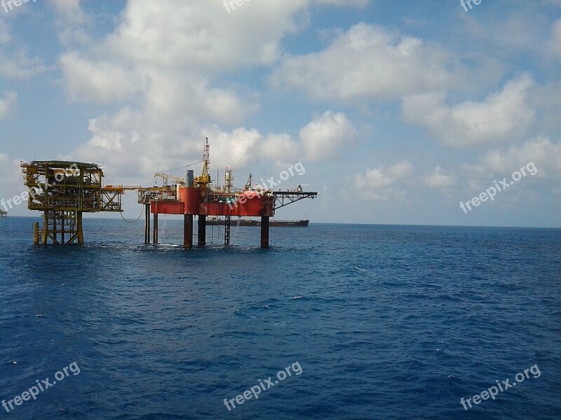 Drilling Rig Site Gas Professional Indonesia