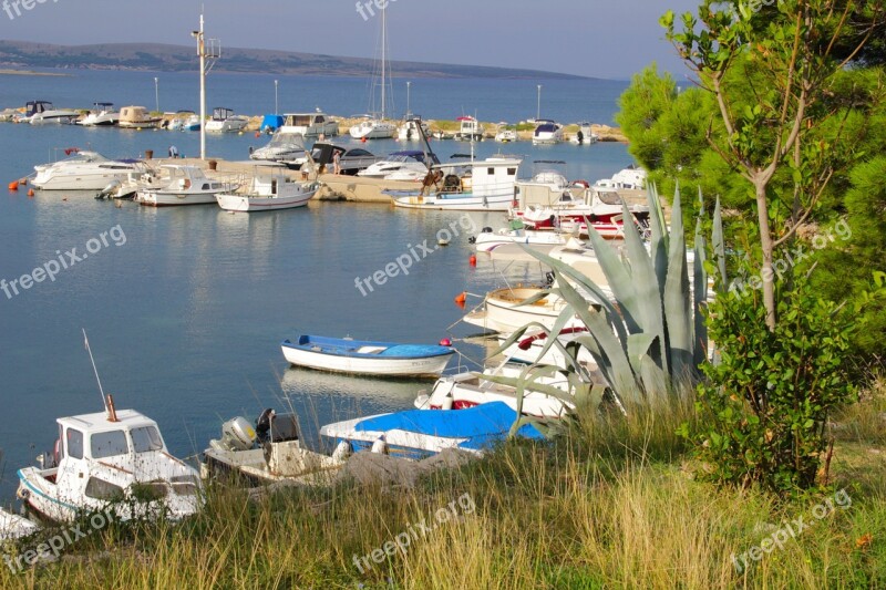 Port Marina Ship Sea Povljana