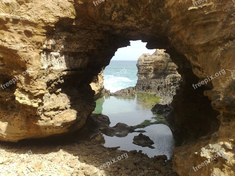 Coast Hole Arch Australie Rock Formation