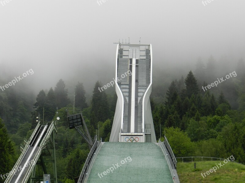 Ski Jump Germany Bavaria Free Photos