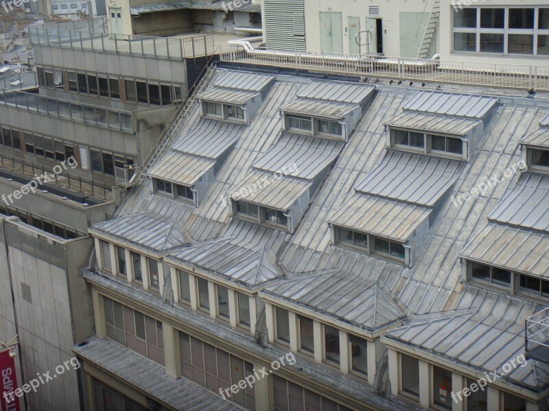 Roofs Skylight Architecture House Paris