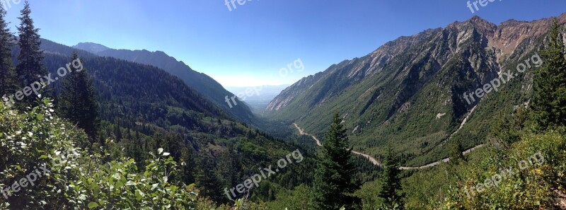 Canyon Green Nature Hiking Scenic