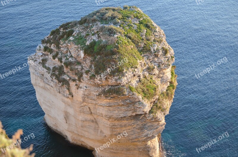 Rock Cliff Water Sea Coast