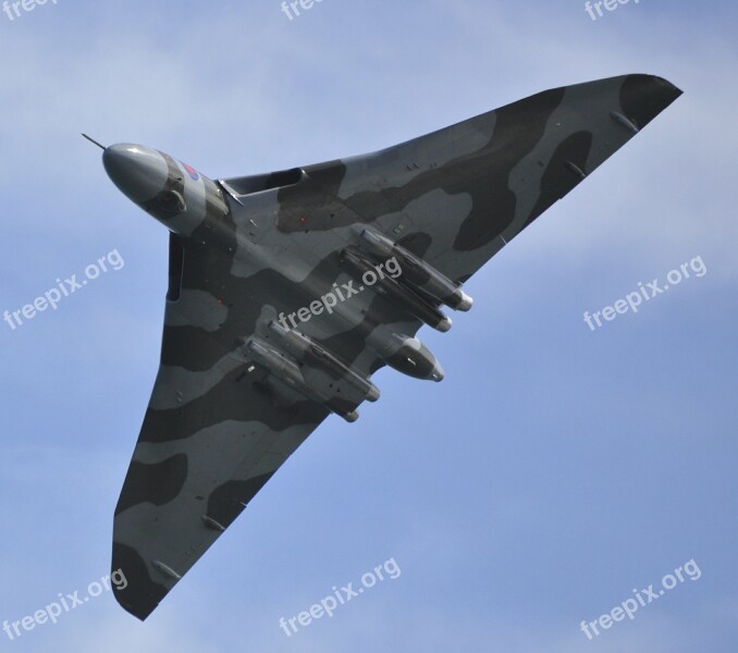 Vulcan Bomber Bomber Jet Aircraft Flight