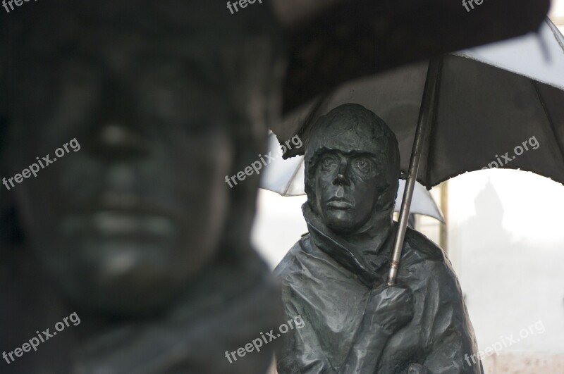 Statue Budapest Hungary Bronze Statue Hungarian