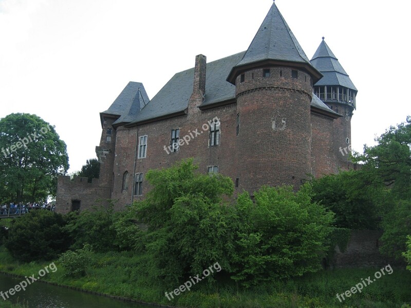 Castle Krefeld Germany German Old