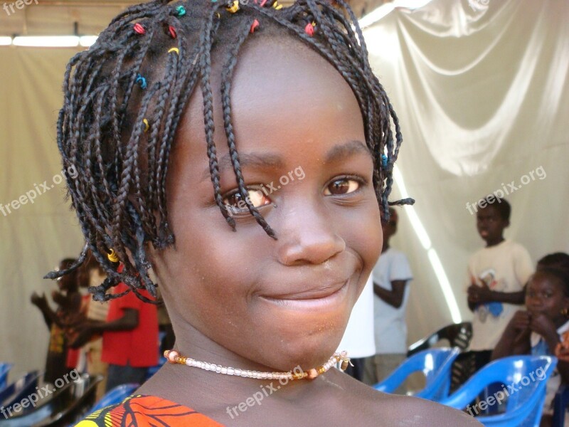 Girl Friendly Smile Africa Guinea