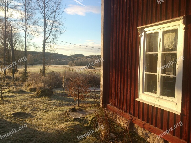 Old House Window Sweden Free Photos