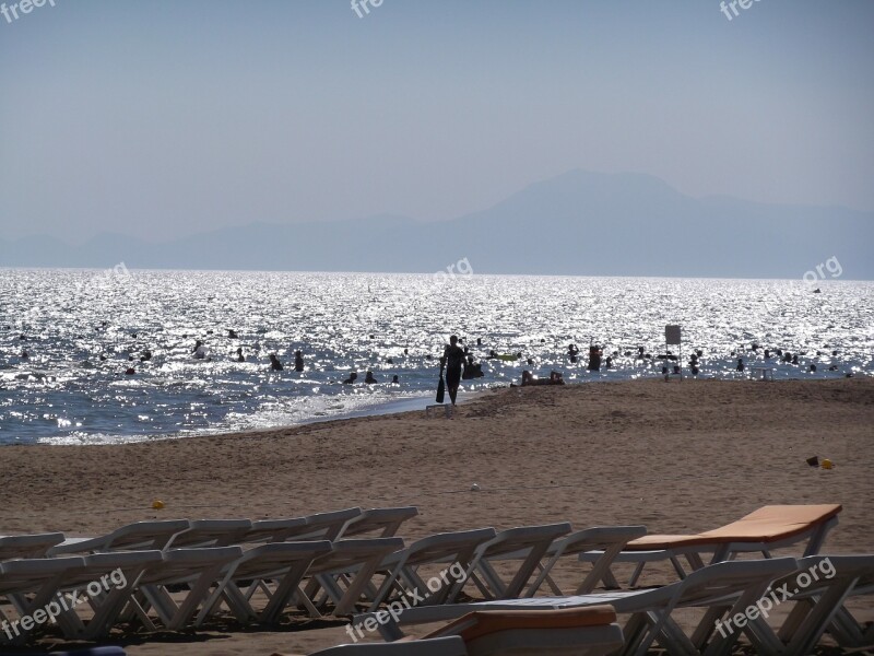 Beach Turkey Vacations Sea Antalya