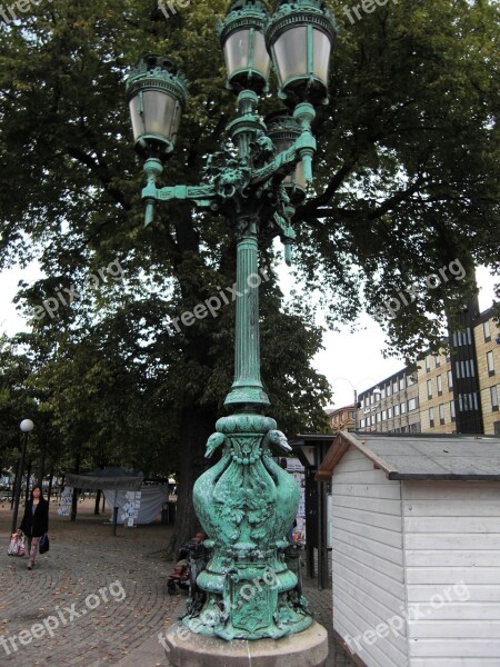 Lantern Sweden Gothenburg Marketplace Downtown