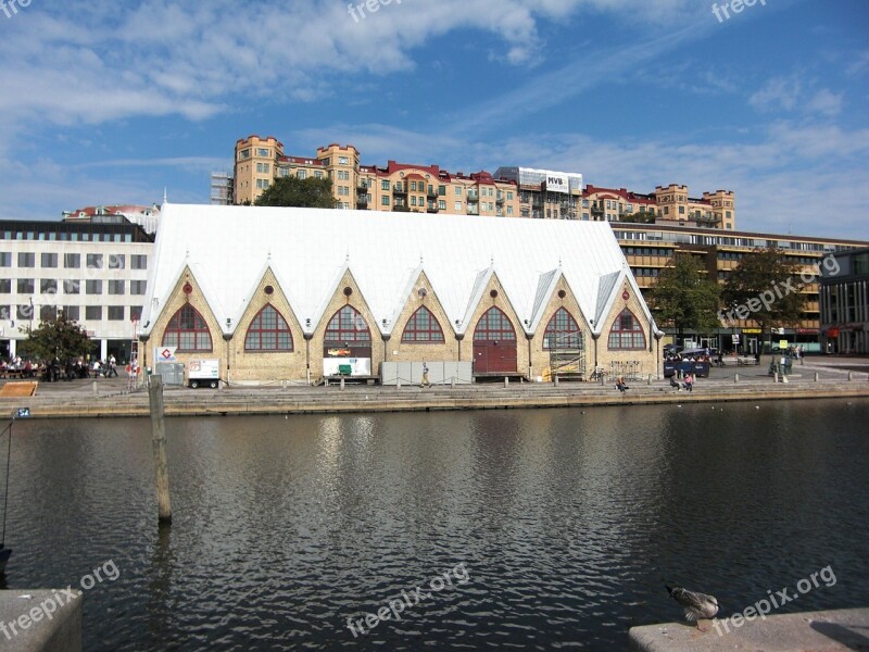 Fish Hall Sweden Gothenburg Downtown Architecture