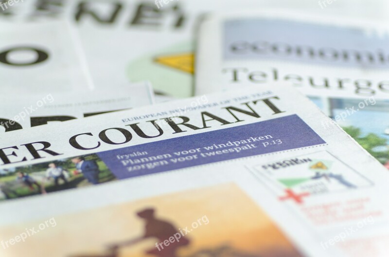 Newspapers Leeuwarder Courant Press News Daily Newspaper