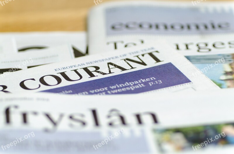 Newspapers Press News Daily Newspaper Leeuwarder Courant