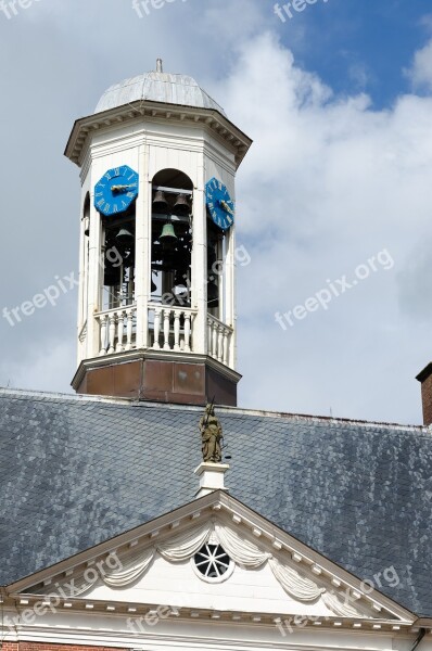 Dokkum Town Hall Friesland Carillon Roof