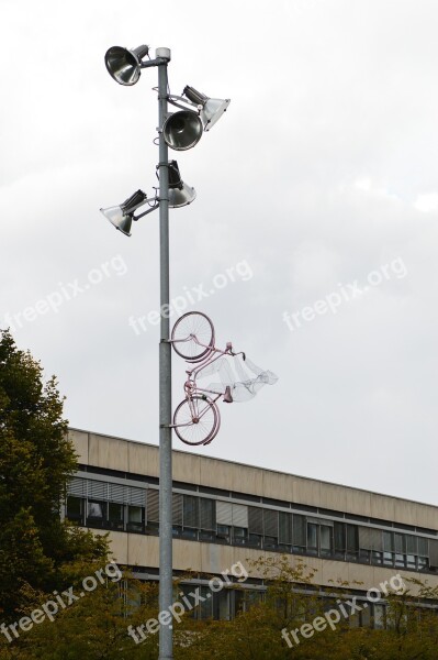 Bike Art Sky Pink Göttingen