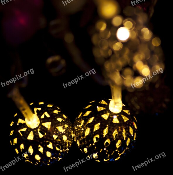 Lights Christmas Fairy Lights Decoration Celebration