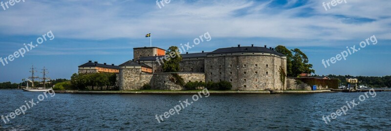 Vaxholm Fort Stockholm Sweden Fortress