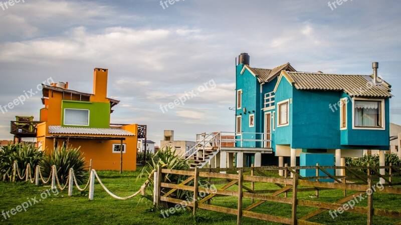 Santa Clara Del Mar Houses Architecture District Argentina