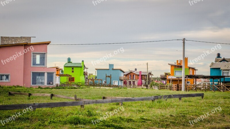 Santa Clara Del Mar Houses Architecture District Argentina