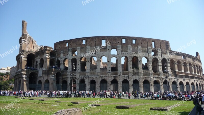 Rome Colosseum Roman Coliseum Italy Ancient