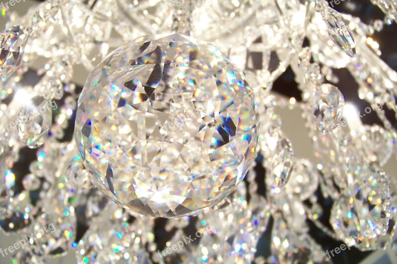 Crystal Chandelier Shine Free Photos