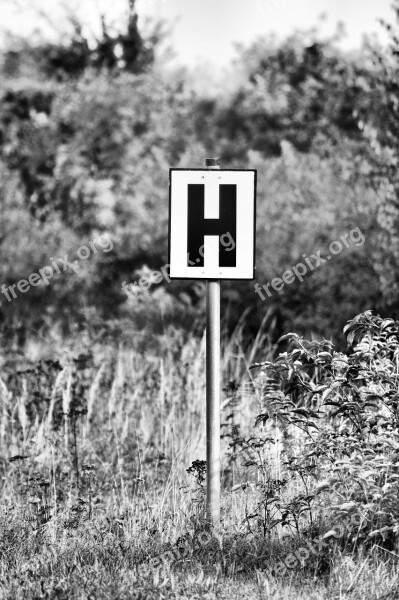 Train Signs Lapsed Overgrown Railway