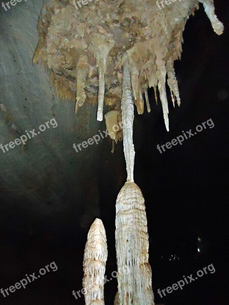 Stalactites Stalagmites Nature Free Photos