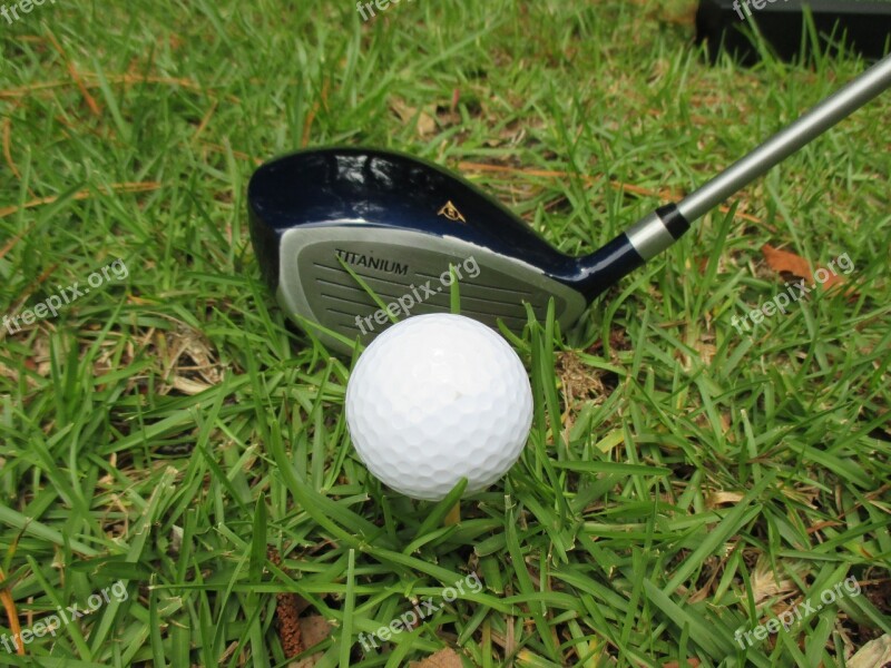 Golf Club Golf Club Grass Ball