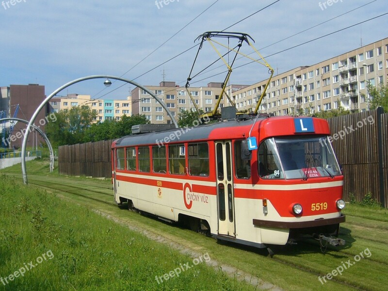 The Tram School Track Prague Barrandov