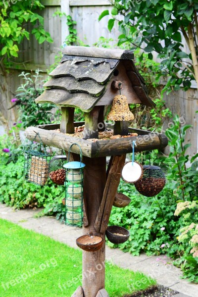 Bird Table Feeding Station Bird Food Garden Feeder