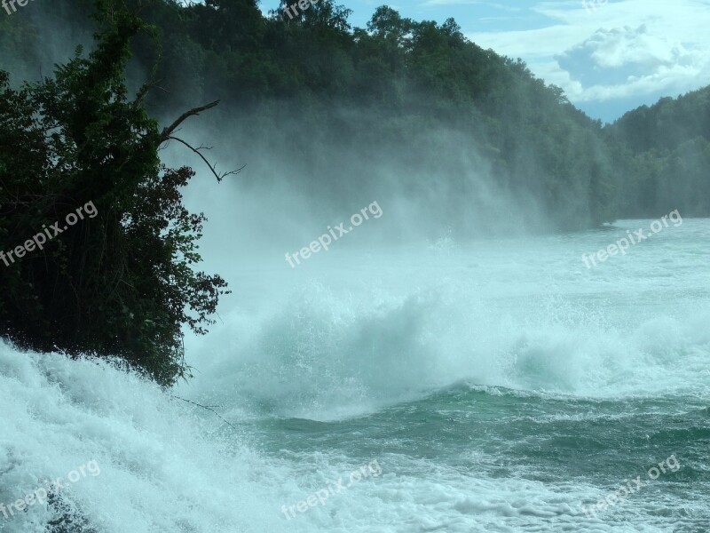 Water Waterfall Water Flow Waters River