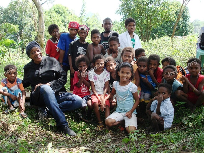 Kids Children Philippines Happy Tropical