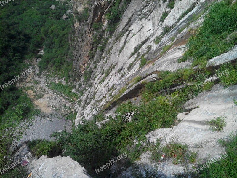 The Taihang Mountains The Scenery Mountain Free Photos