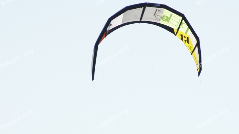 Kitesurfing Kite Sky Kitesurfer Sport