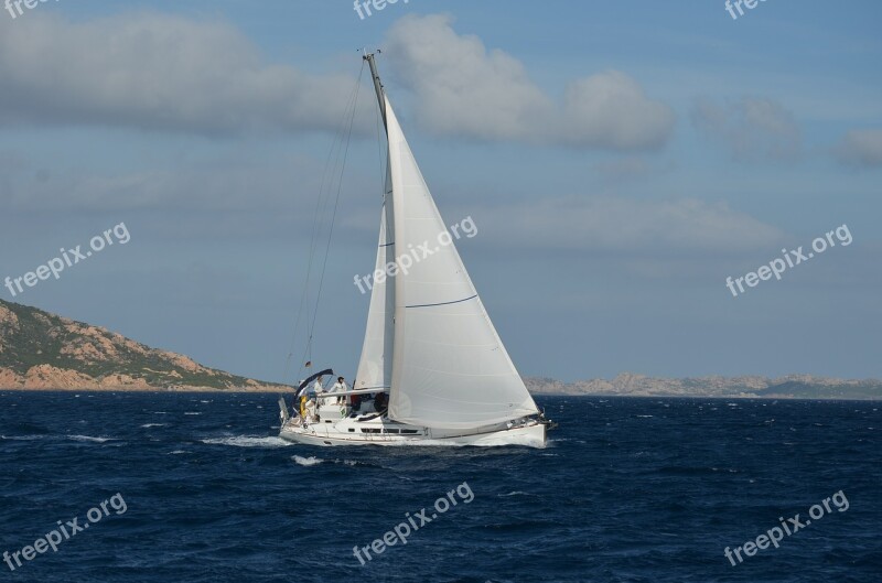 Sailing Boat Boat Sail Sea Ship