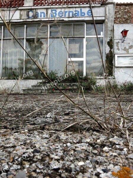 Restaurant Decay Dilapidated Shabby Old