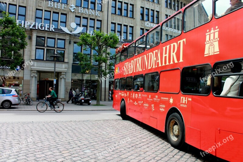 City Tour Hamburg Lower Saxony Bus City