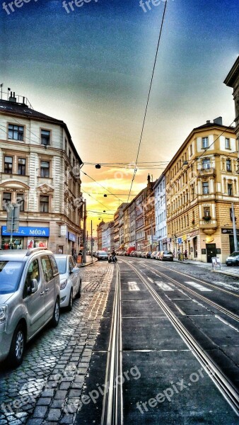 Prague Holešovice Railway Station History The Tram Sunset