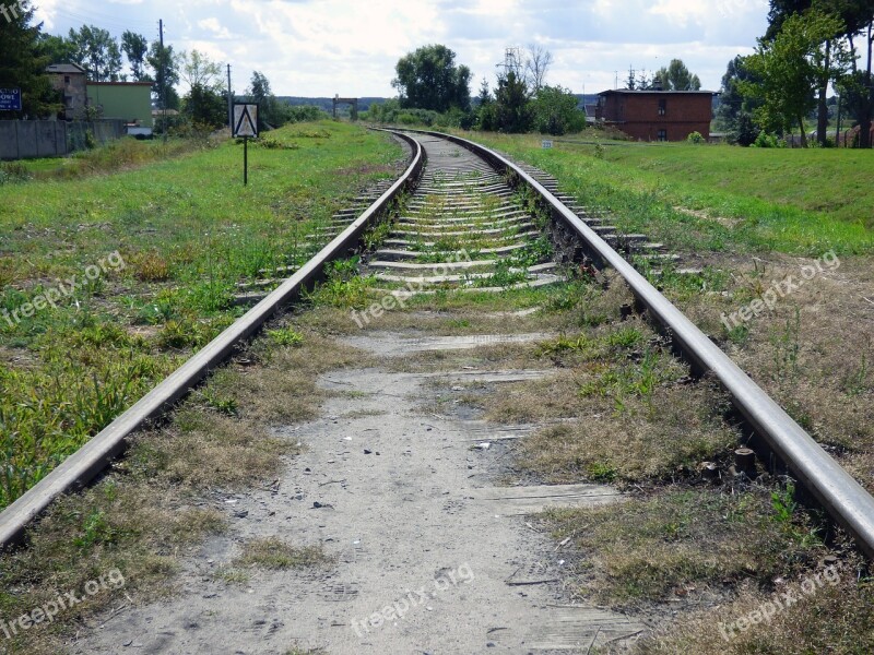 Tracks Train Communication Transport Railway