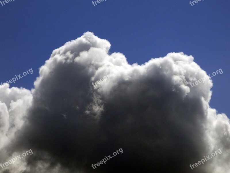 Cloud Contrast Cloudy Cloud Cover Sky